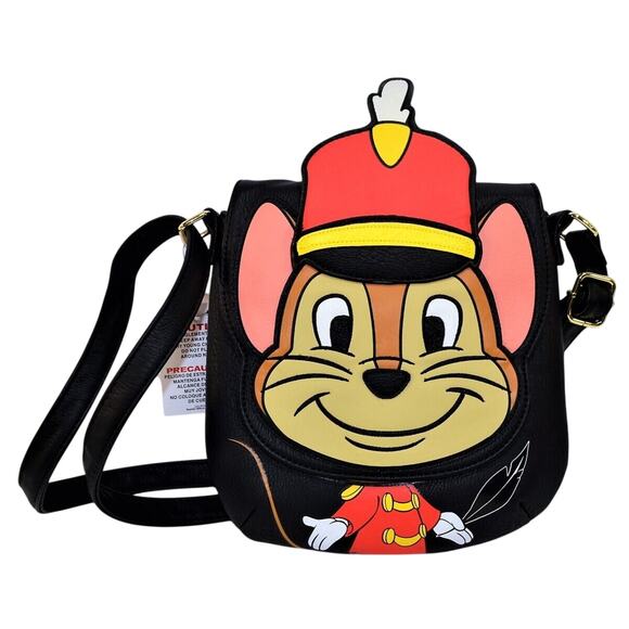 Loungefly Handbags - NWT Disney Parks Loungefly Dumbo Timothy Mouse Crossbody Shoulder Bag Purse